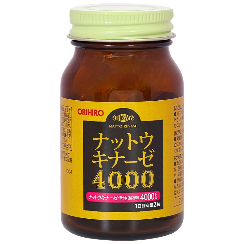 Thực phẩm bảo vệ sức khỏe Orihiro Nattokinase 4000 60 Grains - 8